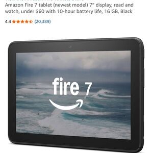 Amazon fire 7 16 gb tablet brand new